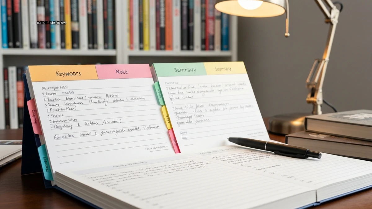 コーネル式ノートで学習効果UP！復習に活かす書き方