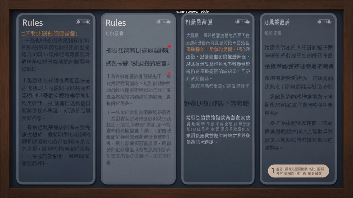 資格取得！試験日から逆算する学習スケジュール
