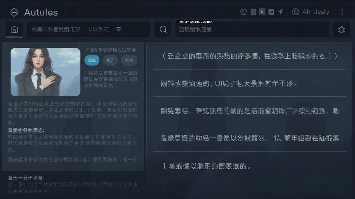 記憶術アプリ：学習をサポートするツール